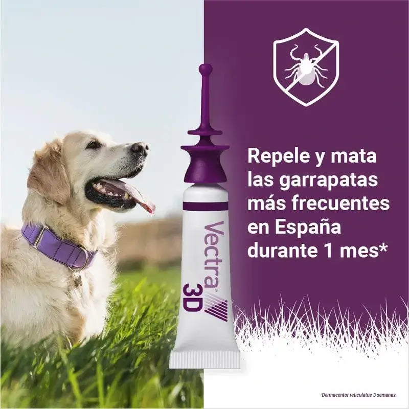 Vectra 3D Perro +40 kg, Pack 2 x 3 Pipetas