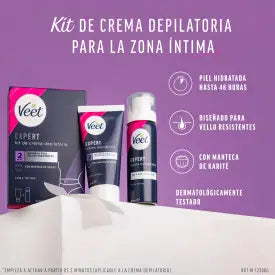 Depilatoria Veet Cremas Para Depilacion Genital Femenina Crema