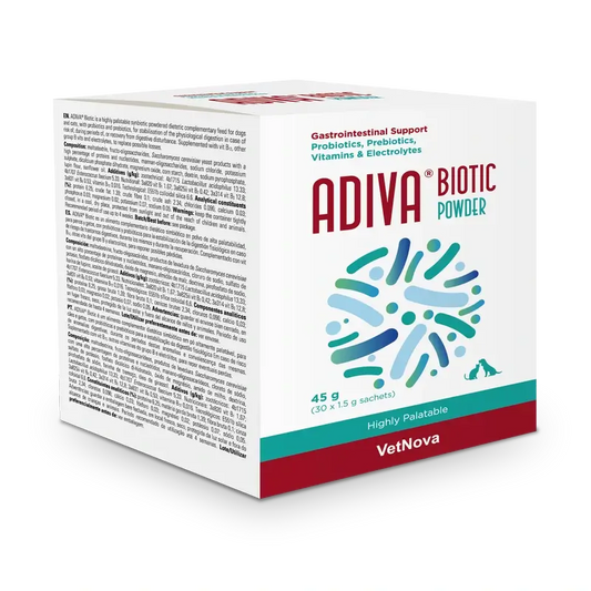 Vetnova Adiva Biotic Powder Sobres 30X1,5G