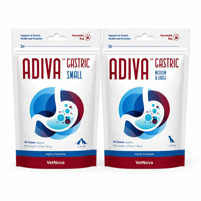 Vetnova Adiva Gastric Medium&Large Pack 2 x 30 chews