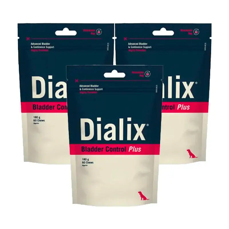 Vetnova Dialix Bladder Control Plus, Pack 3 x 60 Chews