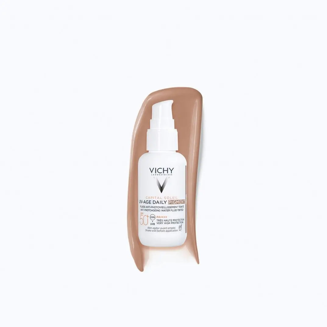 Vichy Capital Soleil Uv Age Fluido Fotoprotector Diario Color Medium Spf 50 40Ml