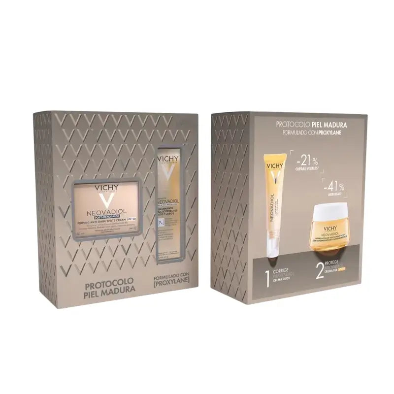 Vichy Cofre Neovadiol Protocolo Reafirmante Antimanchas Con Spf50
