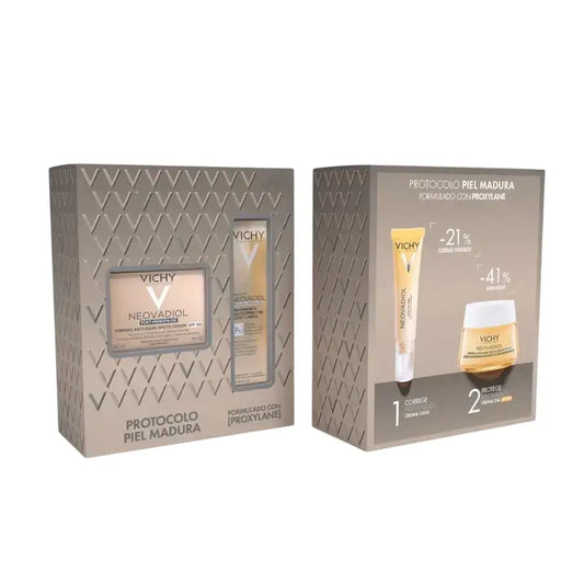 Vichy Cofre Neovadiol Protocolo Reafirmante Antimanchas Con Spf50