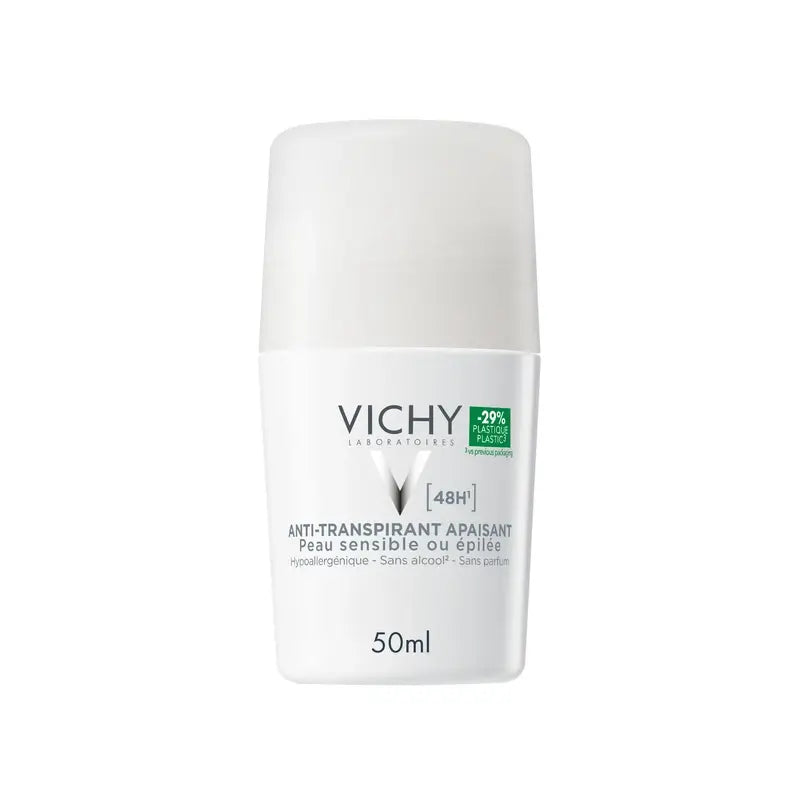 Vichy Desodorante Anti-Transpirante 48H Roll-On Piel Sensible 50 ml