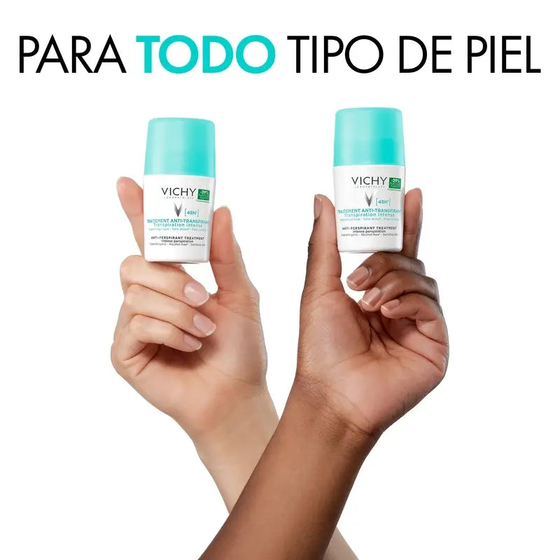 Vichy Desodorante Tratamiento Anti-Transpirante 48H Roll-On 50 ml