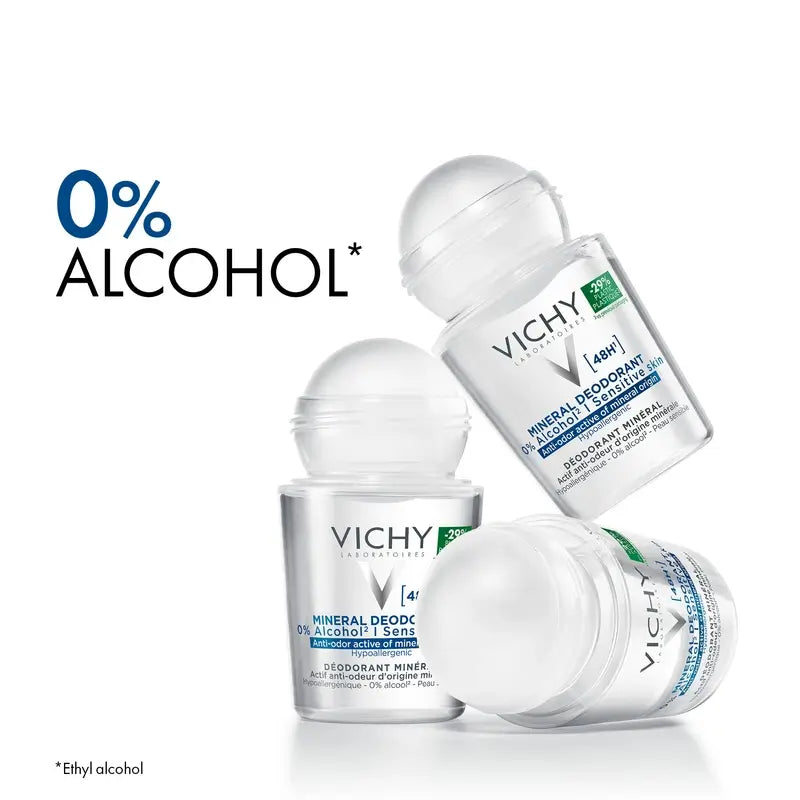 Vichy Desorodante Mineral Tolerancia Óptima 48H Roll-On 50 ml