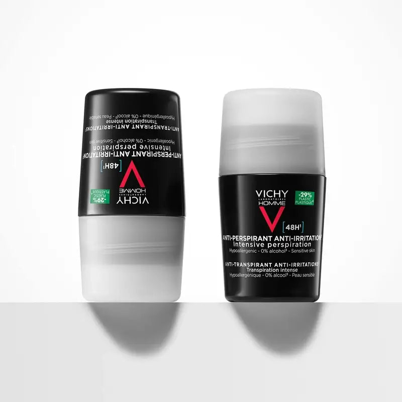 Vichy Homme Desodorante 48H Pieles Sensibles Roll-On 50 ml