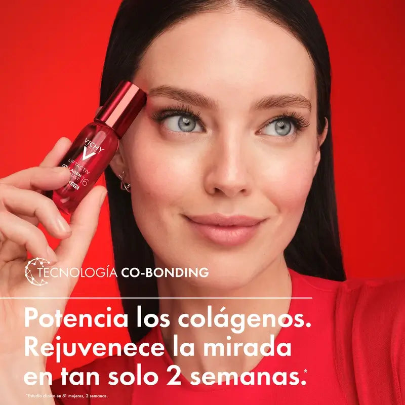 Vichy Liftactiv Collagen 16 Sérum Contorno De Ojos, 15 Ml