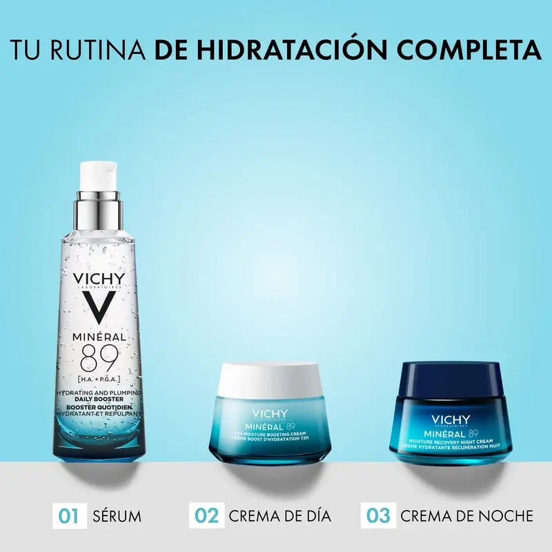 Vichy Minéral 89 Hidratación Intensa Rostro 50 ml