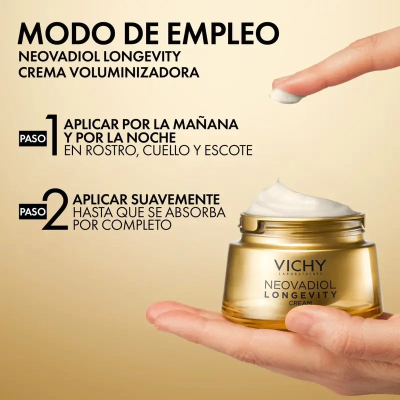 Vichy Neovadiol Longevity Crema Voluminizadora Recarga , 50 ml