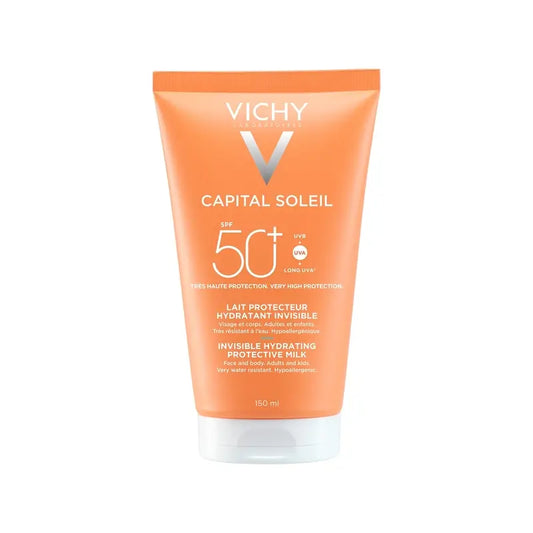 Vichy Solar Capital Soleil Leche Protectora Hidratante Spf 50+ , 150 ml