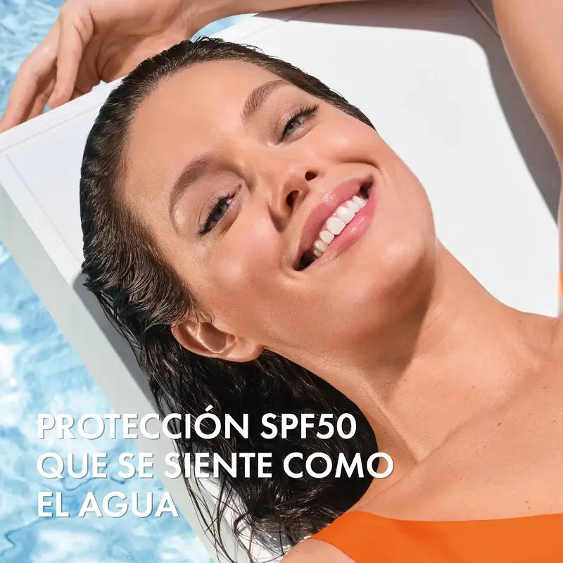 Vichy Solar Uv Aqua Fluido Hidratante Invisible Spf50 , 50 ml