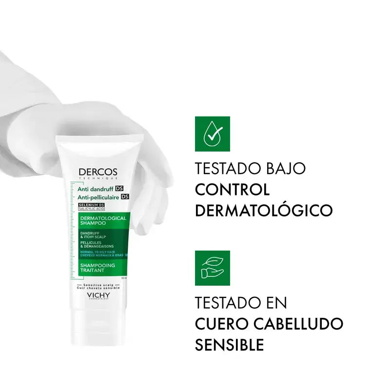 Vichy Vichy Dercos Technique Champú Anticaspa Y Antirreaparición, 95 ml