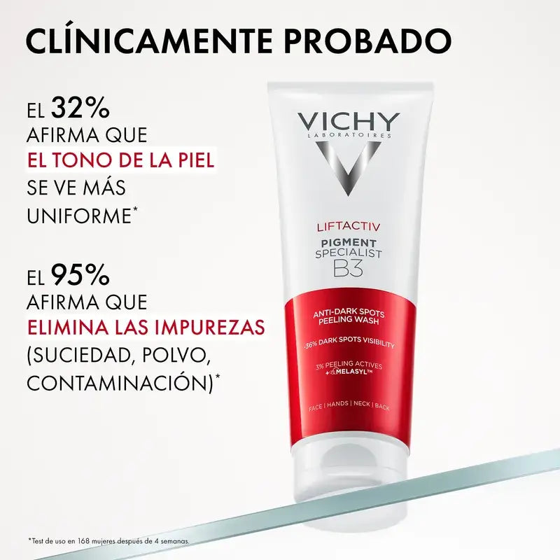 Vichy Vichy Liftactiv Pigment Specialist B3 Gel Limpiador Exfoliante, 125 ml