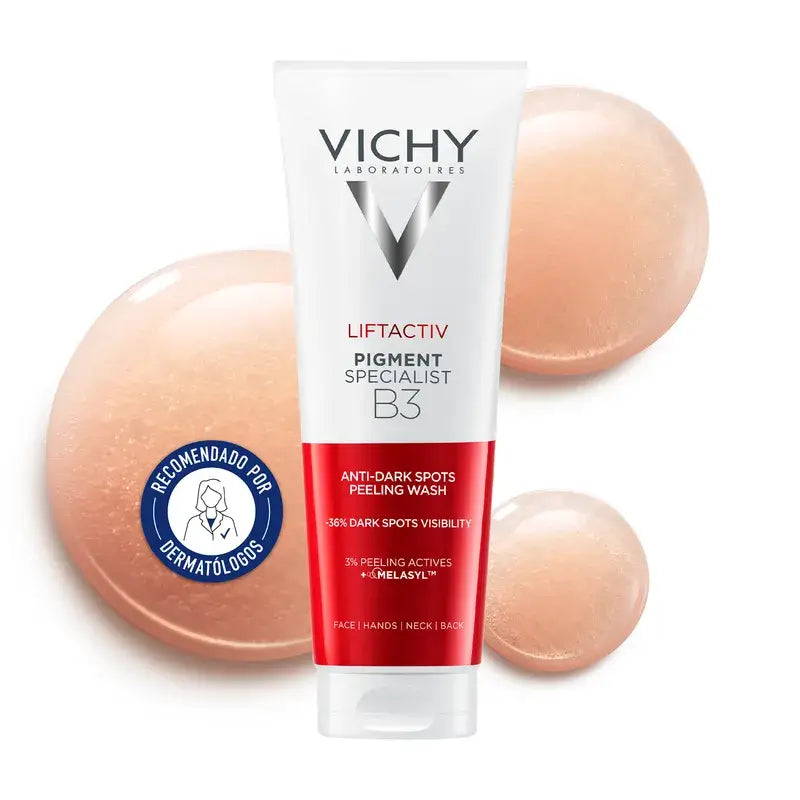 Vichy Vichy Liftactiv Pigment Specialist B3 Gel Limpiador Exfoliante, 125 ml