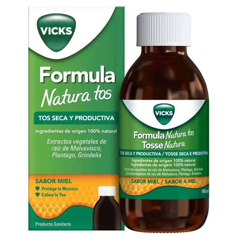 Vicks Formula Natura Tos | Tos seca y productiva
