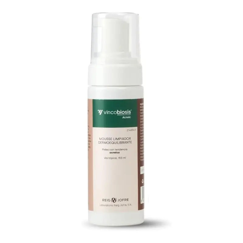 Vincobiosis Mousse Limpiador Dermoequilibrante , 150 ml