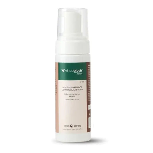 Vincobiosis Mousse Limpiador Dermoequilibrante , 150 ml