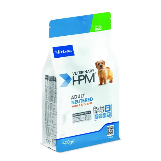 Virbac Hpm Adult Dog Neutered Small & Toy 400g, pienso para Perros