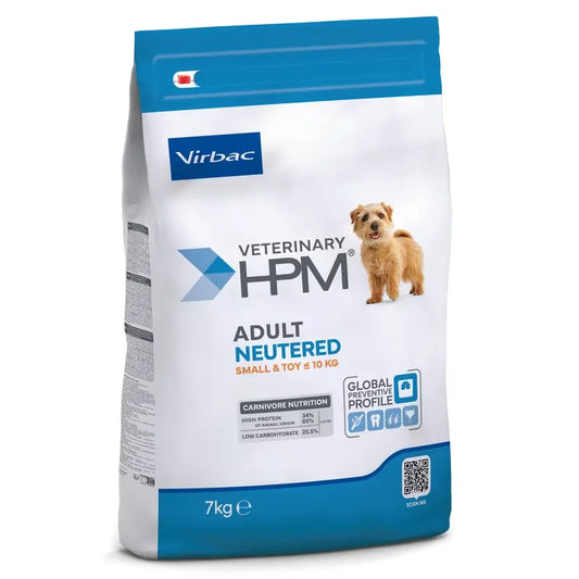 Virbac Hpm Adult Dog Neutered Small & Toy 7kg, pienso para Perros