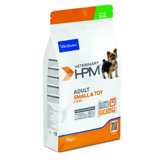 Virbac Hpm Adult Dog Small & Toy 3kg, pienso para Perros