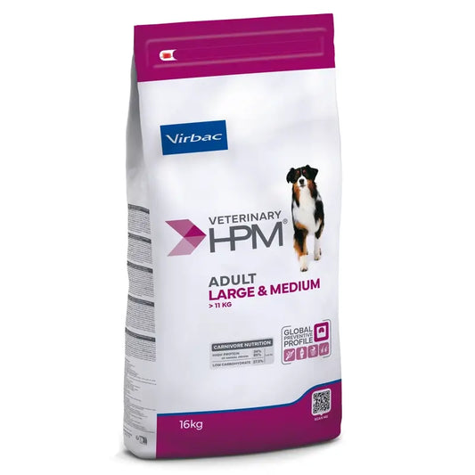 Virbac Hpm Canine Adult Large Medium 16Kg, pienso para perros