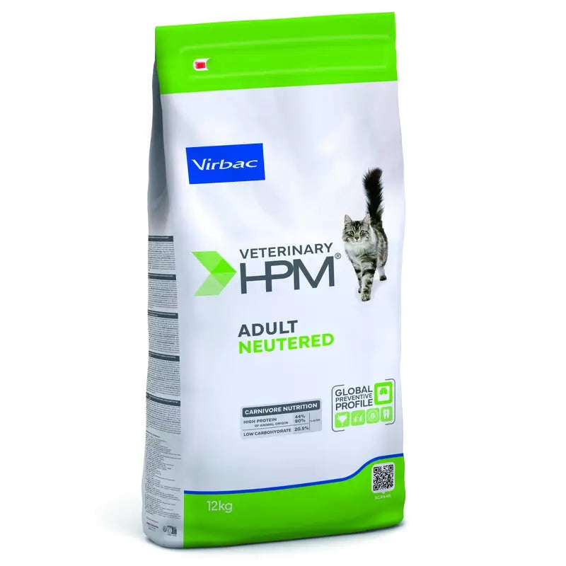 Virbac Hpm Feline Adult Neutered 12Kg, pienso para gatos