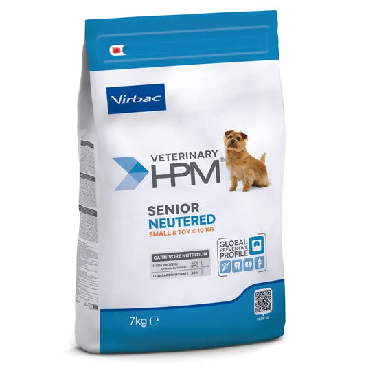 Virbac Hpm Senior Dog Neutered Small & Toy 7kg, pienso para Perros