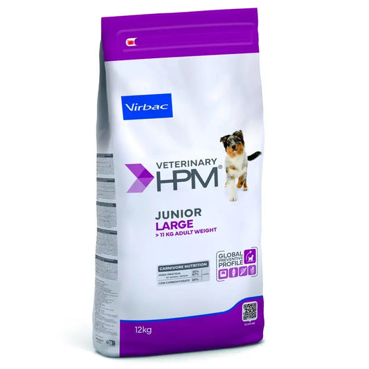 Virbac Veterinary HPM Junior Large Dog , 12 kg, pienso para perros
