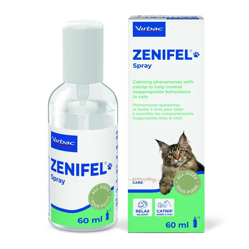 Virbac Zenifel Spray Gatos, 60Ml