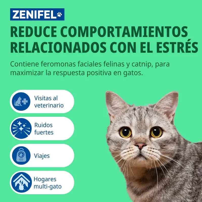 Virbac Zenifel Spray Gatos, 60Ml