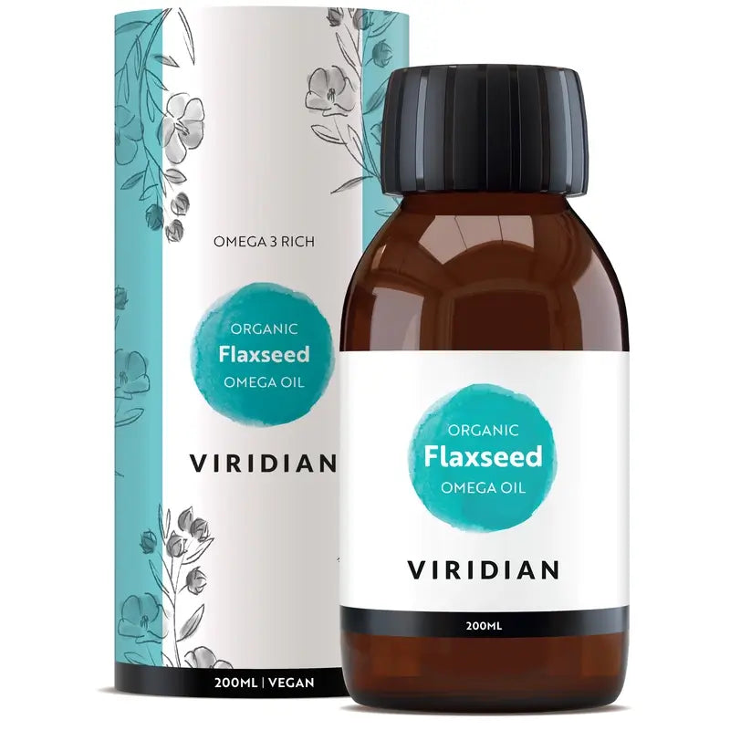 Viridian Aceite De Lino Dorado 200Ml. Bio