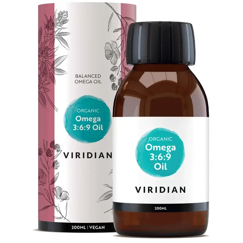 Viridian Aceite Omega 3-6-9 200Ml. Vegano