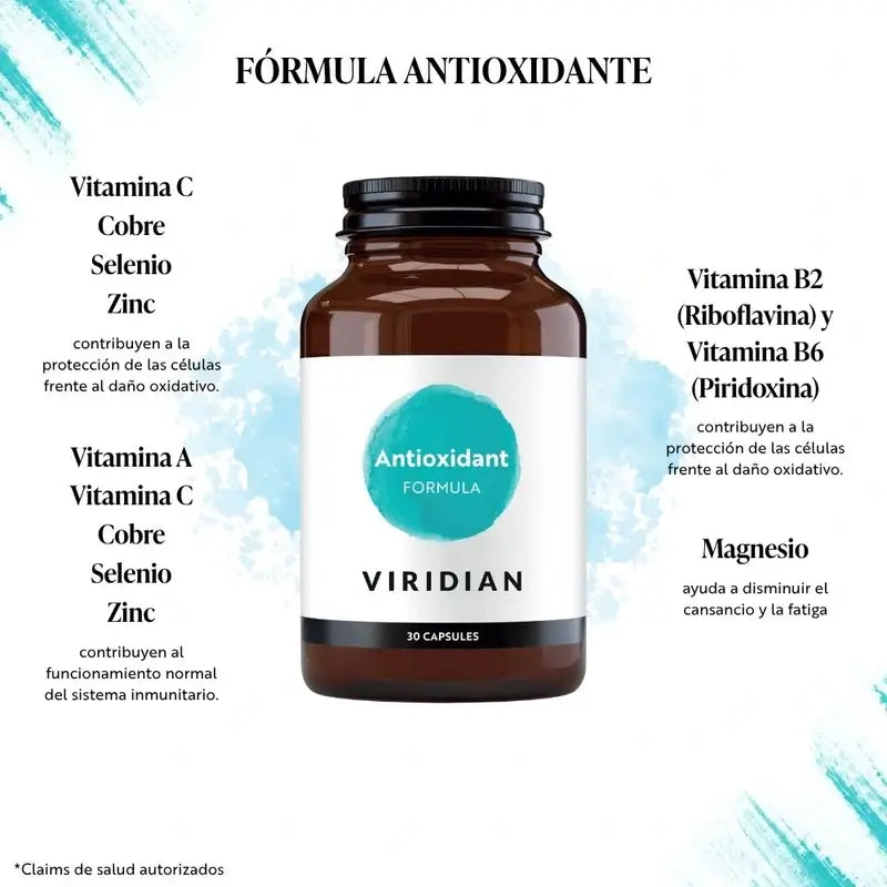 Viridian Antioxidante Formula 30Cap.