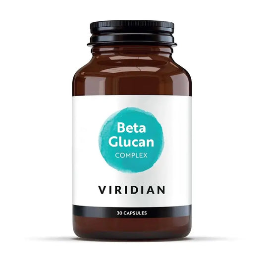 Viridian Beta Glucano 250Mg. Plus Vit C, D3, Zinc 30Cap.Veg