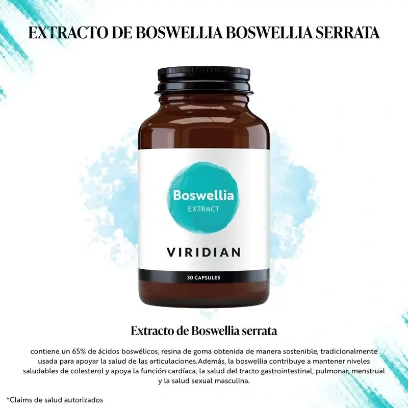 Viridian Boswelia Resina Extracto 30Cap.Veg.