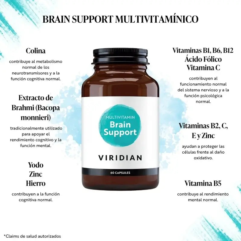 Viridian Brain Support Multi 60Cap.