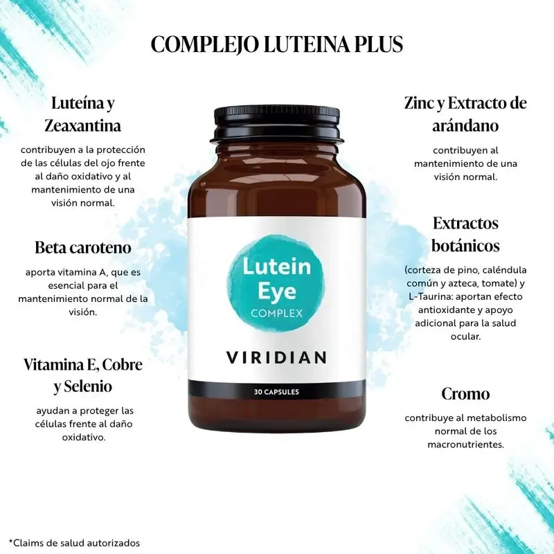 Viridian Luteina Plus 30Cap.Veg.