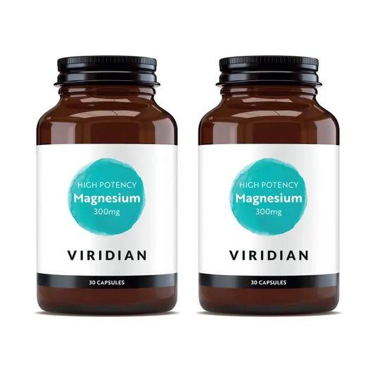 Viridian Magnesio Alta Potencia 300Mg, 2X30Cap.Veg.