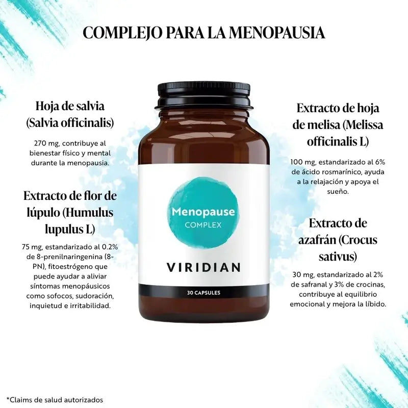 Viridian Menopause Complex 30Cap.