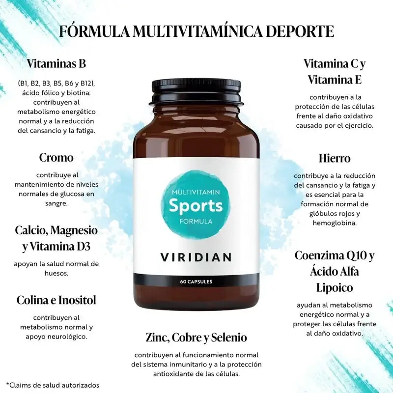 Viridian Sports Multi 60Cap.Veg.