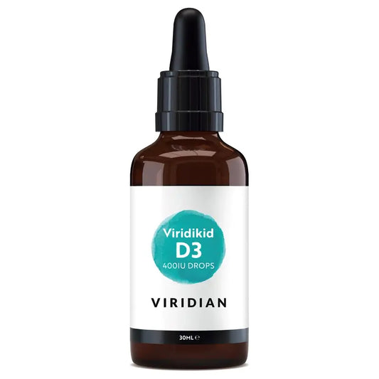 Viridian Virikid Vit D3 400Iu Vegana 30Ml.