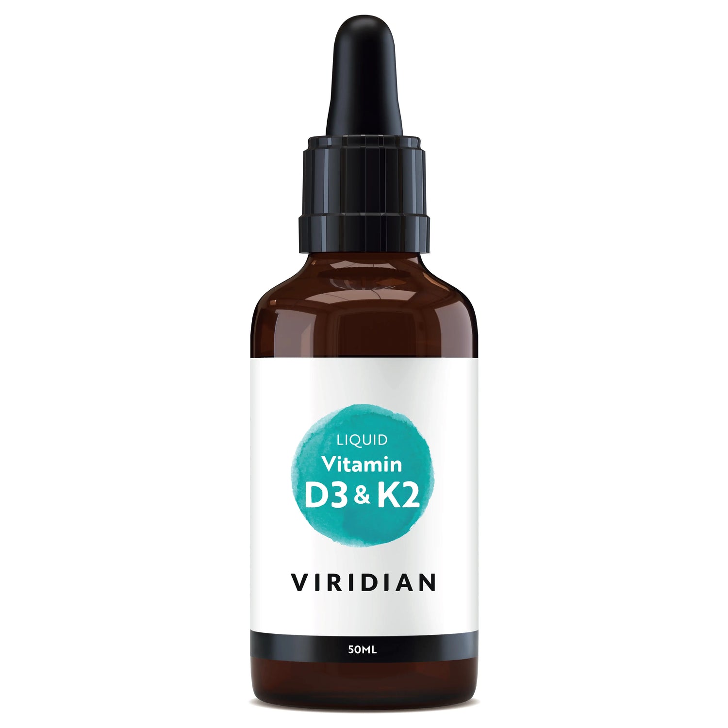 Viridian Vitamin D3 & K2 Líquida, 50 ml