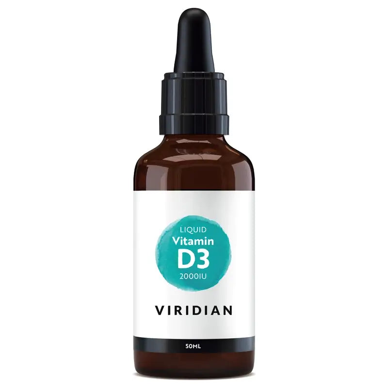 Viridian Vitamina D3 2000Iu Liquida Vegana 50Ml.