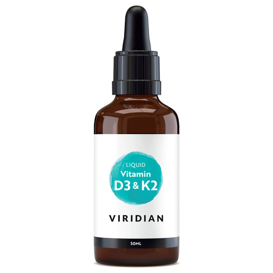 Viridian Vitamina D3 & K2 Líquida - 50Ml, 50 ml