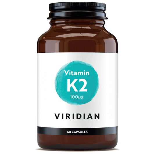 Viridian Vitamina K2 100Ug, 60 cápsulas
