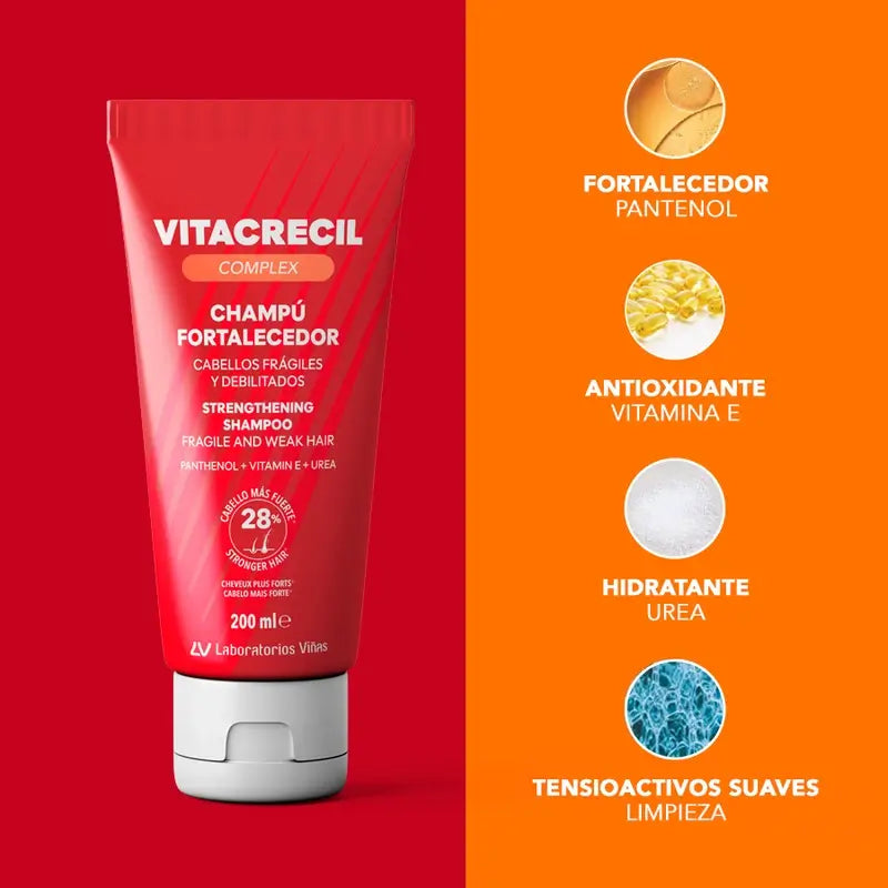 Vitacrecil Complex Champu Fortalecedor, 200 Ml