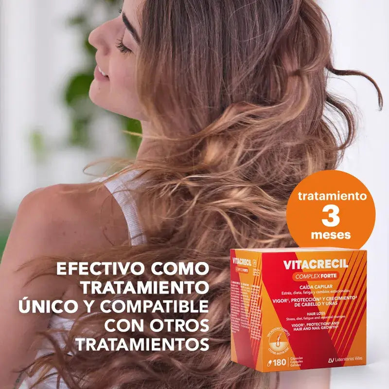 Vitacrecil Complex Forte, Pack 2 x 180 cápsulas