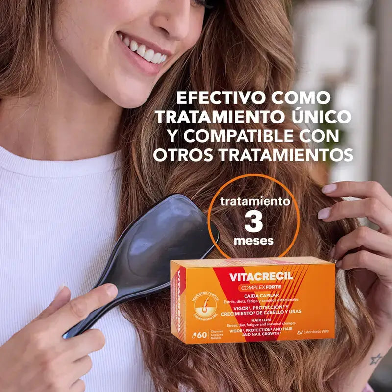 Vitacrecil Complex Forte, Pack 3 x 60 Cápsulas